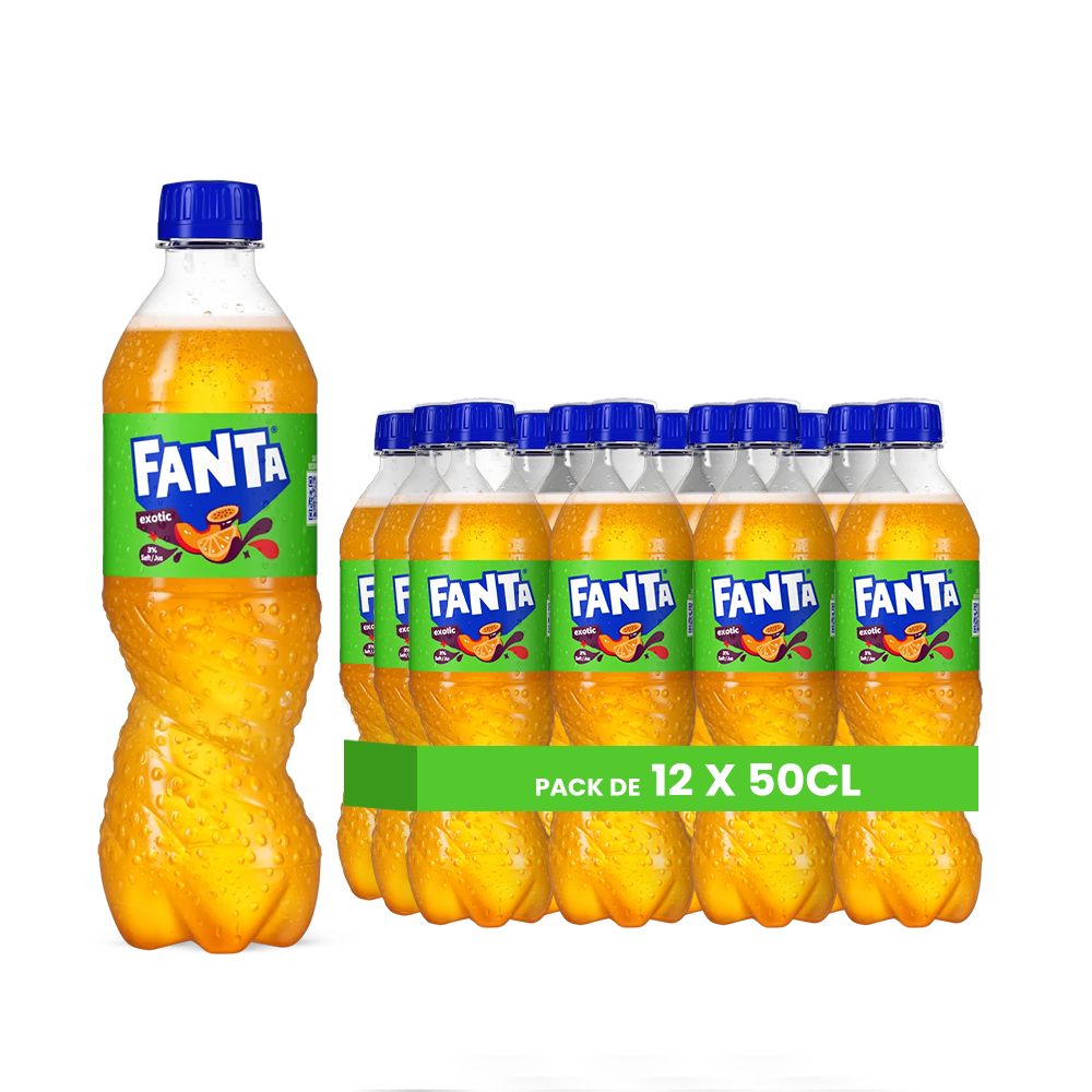 Fanta Exotic Pack de 12 x 50CL x 168 (FR)