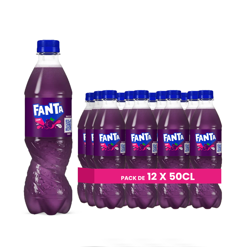 Fanta Cassis Pack de 12 x 50CL x 168 (FR)