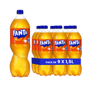 Fanta Orange 9 x 1.5L x 48 (FR)