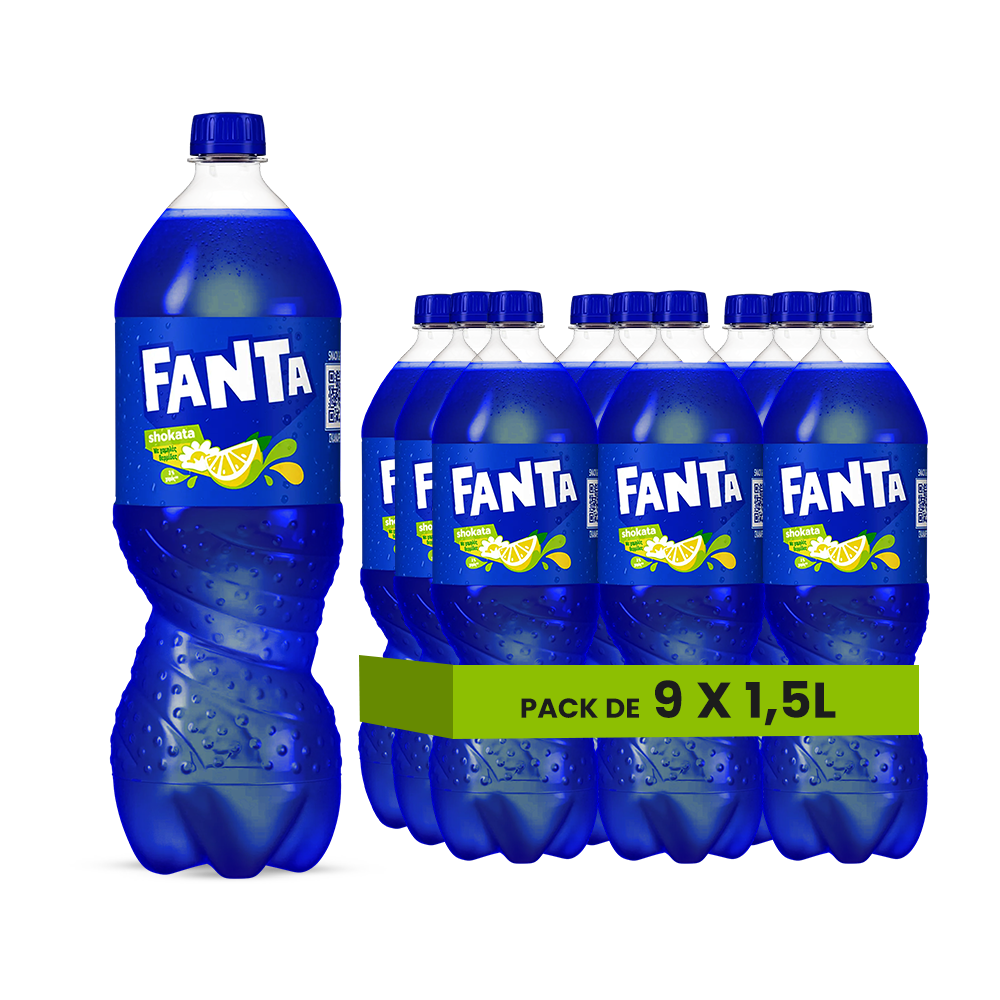 Fanta Shokata Pack de 9 x 1,5L x 48 (FR)