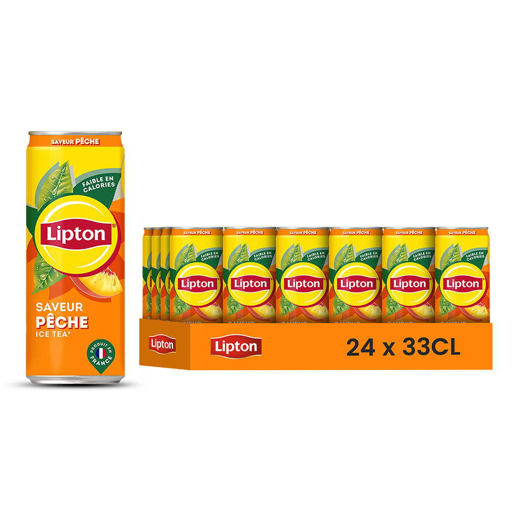 Lipton Ice Tea Pêche Pack de 24 x 33CL x 99 (FR)