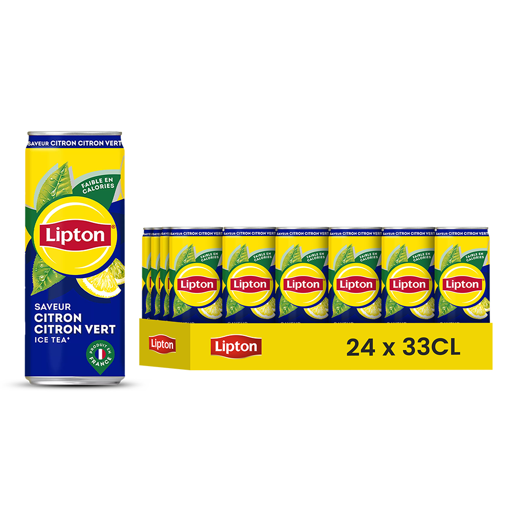 Lipton Ice Tea Citron Citron Vert Pack de 24 x 33CL x 99 (FR)