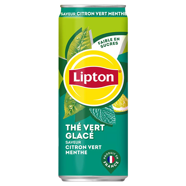 Lipton Ice Tea Citron Vert Menthe Pack de 24 x 33CL x 99 (FR)
