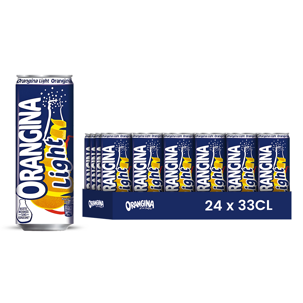 Orangina Light Pack de 24 x 33CL x 100 (FR)