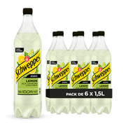 Schweppes Zero Lemon 6 x 1.5L x 84 Pack (FR)