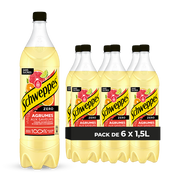 Schweppes Zero Citrus 6 x 1.5L x 84 Pack (FR)