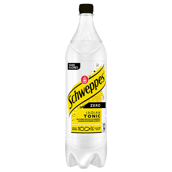 Schweppes Zero Indian Tonic 6 x 1.5L x 84 (FR)