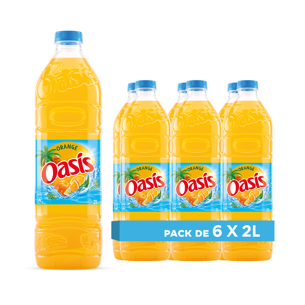 Oasis Orange 6 x 2L x 76 Pack (FR)