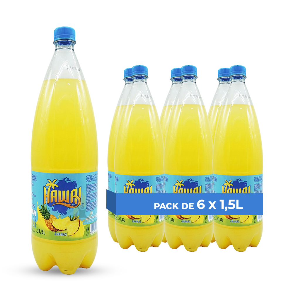 Hawai Pineapple 6 x 1.5L pack x 95 (FR)
