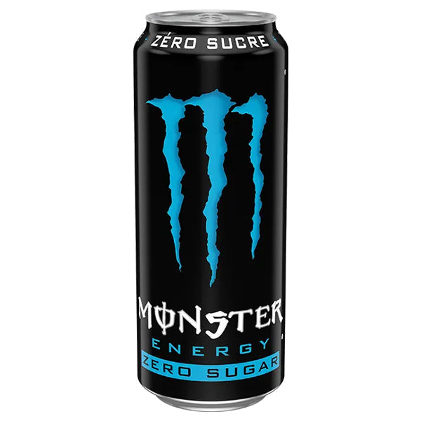 Monster Energy Zero Sucre Pack 12 x 50CL – Énergie Sans Sucre Puissante