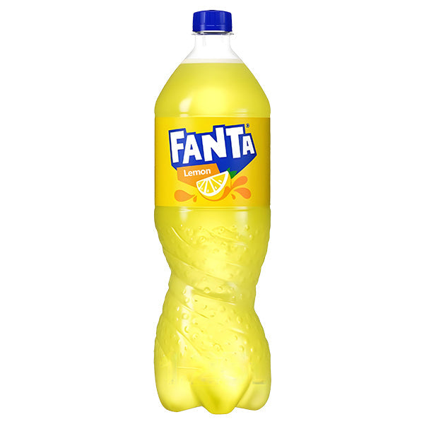 Fanta Citron (EU) – Pack de 9 Bouteilles (9 x 1,5L) | Saveur Citron Légère et Acidulée