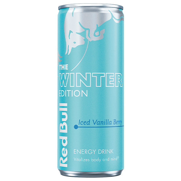 Red Bull Winter Edition – Pack de 24 Canettes (24 x 25cl) | Goût Édition Hivernale