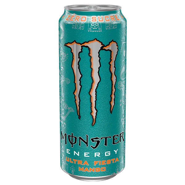 Monster Energy Ultra Fiesta Mango Pack 12 x 50CL – Saveur Mangue Tropicale