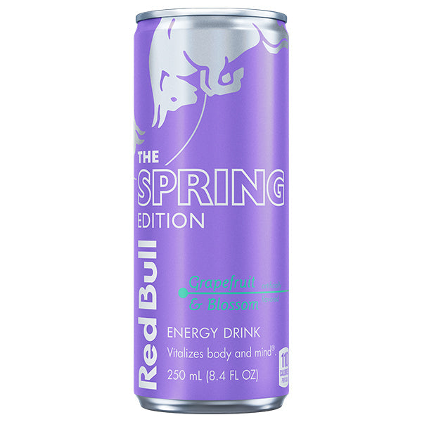 Red Bull Spring Edition – Pack de 24 Canettes (24 x 25cl) | Énergie Goût Printanier