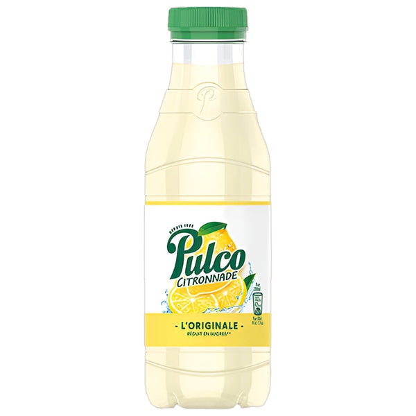Pulco Citronnade – Pack de 12 Bouteilles (12 x 50cl) | Boisson au Jus de Citron
