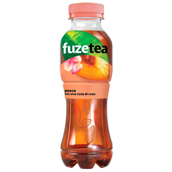 Fuze Tea Pêche – Pack de 12 Bouteilles (12 x 40cl) | Format Pratique à emporter