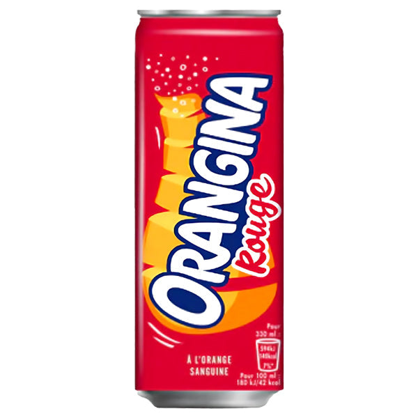 Orangina Rouge Pack 24 x 33CL – Boisson Gazeuse Orange Sanguine
