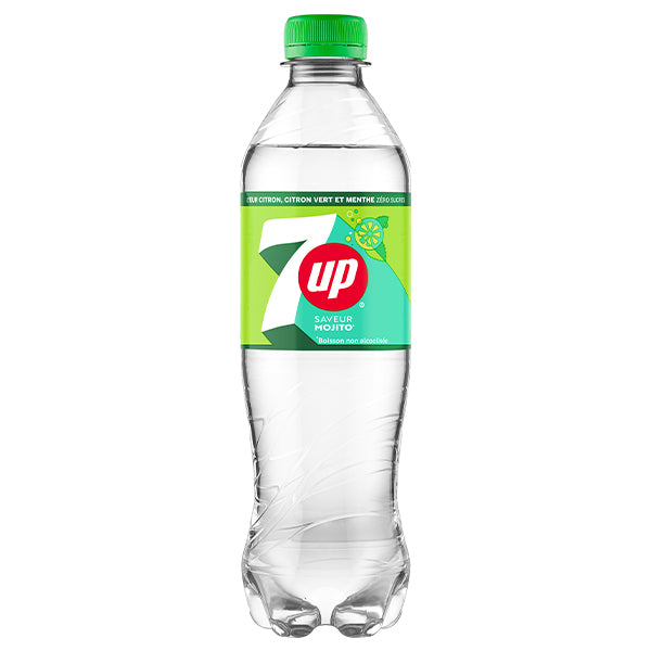 7UP Mojito Pack 12 x 50CL – Boisson Gazeuse Saveur Mojito