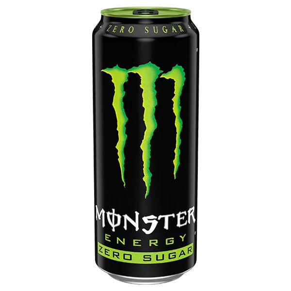 Monster Energy Zero Sugar Pack 12 x 50CL – Boisson Énergisante Sans Sucre