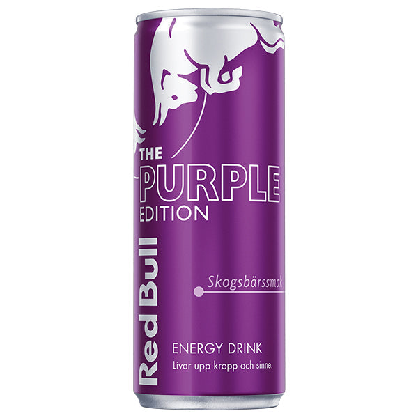 Red Bull Purple Edition – Pack de 24 Canettes (24 x 25cl) | Édition Fruits des Bois