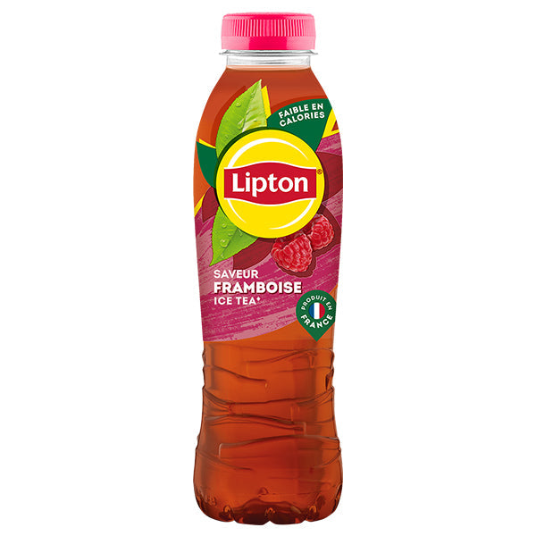 Lipton Ice Tea Framboise Pack 12 x 50CL – Boisson Thé Saveur Framboise
