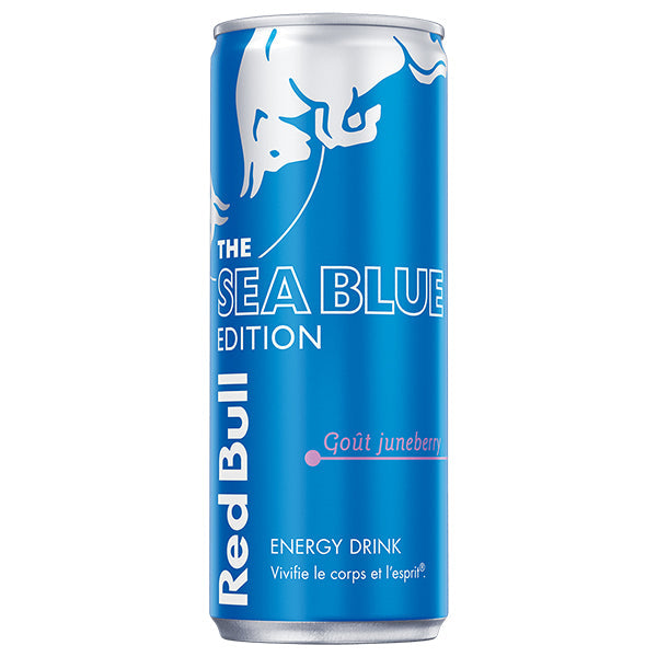 Red Bull Sea Blue Edition – Pack de 24 Canettes (24 x 25cl) | Édition Spéciale Tropicale