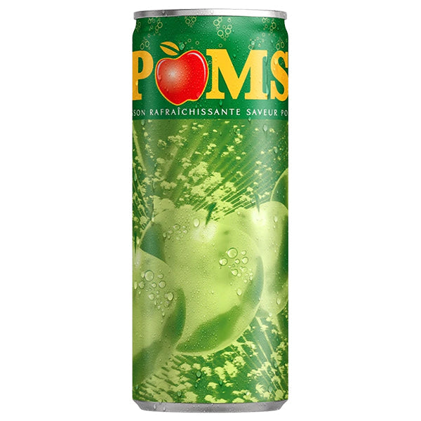 Poms Slim Pack 24 x 33CL – Apple Fizzy Drink