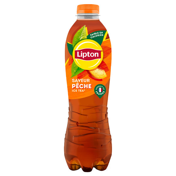 Lipton Ice Tea Pêche Pack 6 x 1,25L – Thé Glacé Pêche Classique