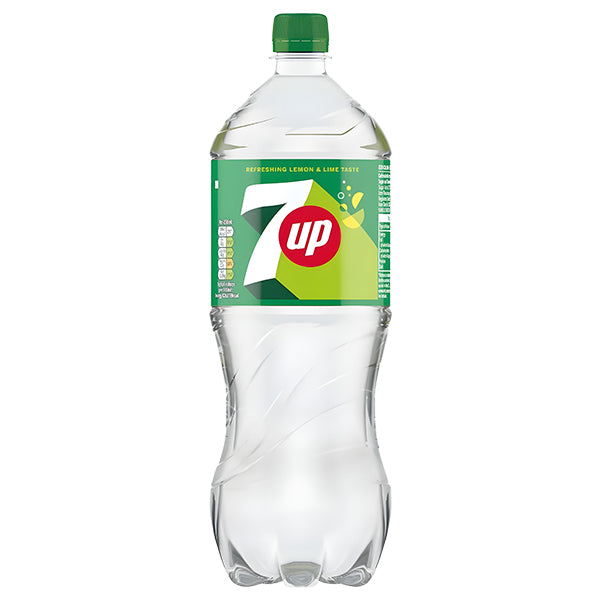 7UP Saveur Citron Vert et Citron Pack 6 x 1,5L – Boisson Gazeuse Citron Vert