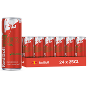 Red Bull Red Edition – Pack de 24 Canettes (24 x 25cl) | Édition Pastèque