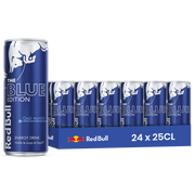 Red Bull Blue Edition – Pack de 24 Canettes (24 x 25cl) | Édition Myrtille