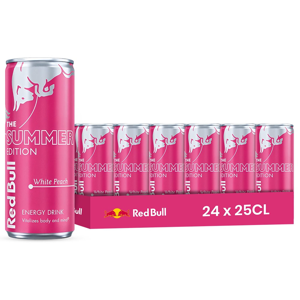 Red Bull Summer Edition – Pack de 24 Canettes (24 x 25cl) | Saveur Tropicale Saisonnière