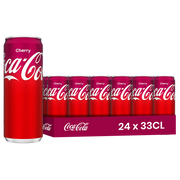 Coca Cola Cerise (FR) Pack 24 x 33CL – Soda Cerise Canettes