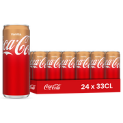 Coca Cola Vanille (FR) Pack 24 x 33CL – Soda Vanille Canettes