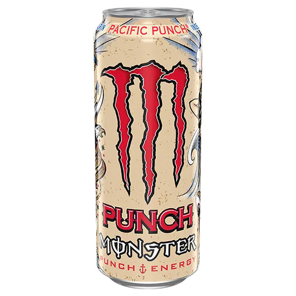 Juiced Monster Pacific Punch Pack 12 x 50CL – Punch Tropical Énergisant