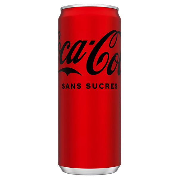 Coca Cola Sans Sucre (FR) Pack 24 x 33CL – Soda Light Sans Sucre