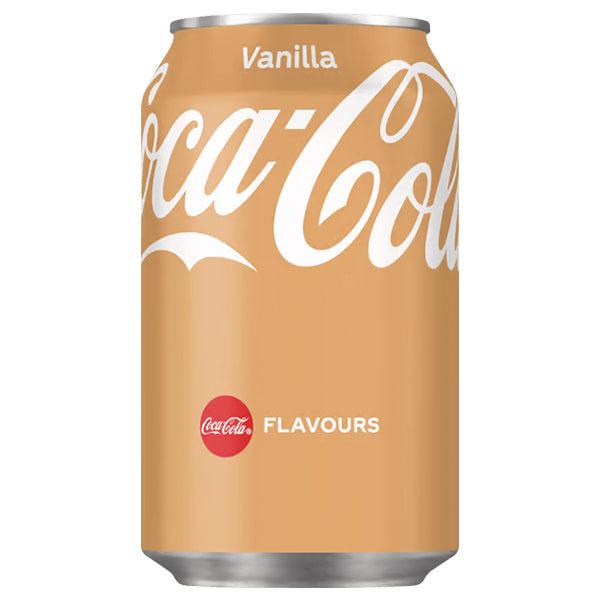 Coca Cola Vanille (DK) Pack 24 x 33CL – Soda Vanille Canettes
