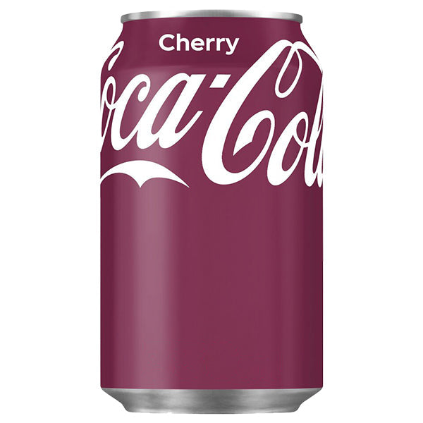 Coca Cola Cherry (DK) Pack 24 x 33CL – Soda Cerise Canettes