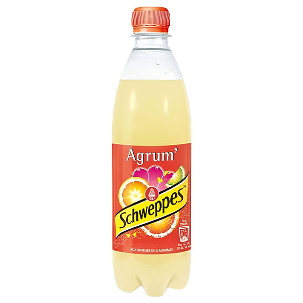 Schweppes Citrus – Pack of 12 Bottles (12 x 50cl) | Citrus Flavored Sparkling Drink