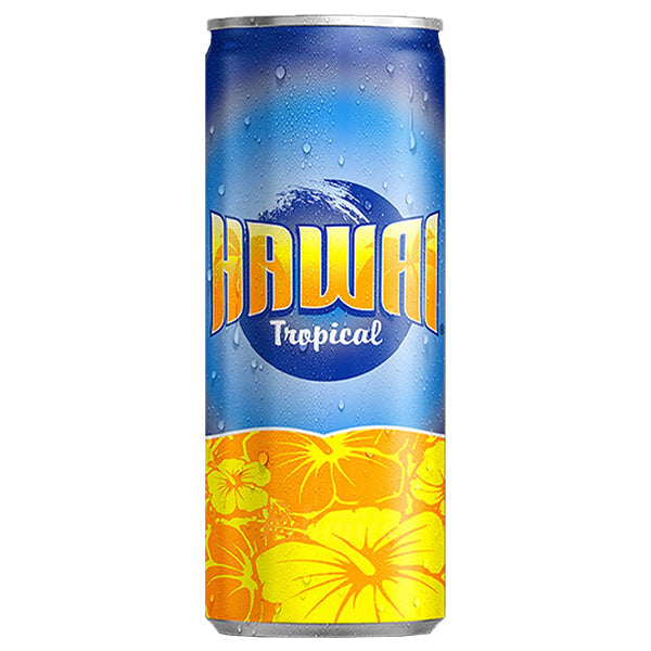 Hawaii Tropical – 24 Can Pack (24 x 25cl) | Classic Fruity Drink