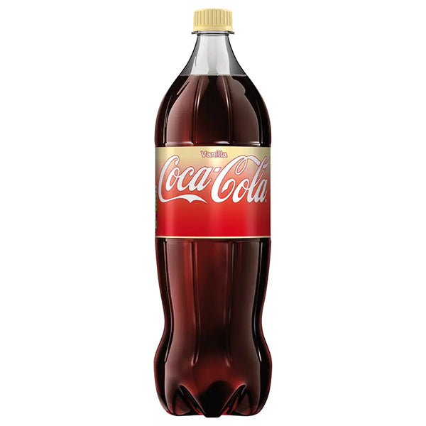 Coca-Cola Vanille (EU) – Pack de 6 Bouteilles (6 x 1,5L) | Soda Saveur Vanille