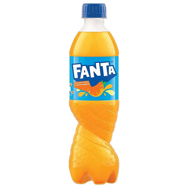 Fanta Mandarine (EU) – Pack de 12 Bouteilles (12 x 50cl) | Boisson Mandarine Rafraîchissante