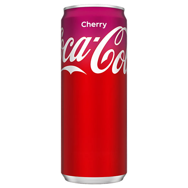 Coca Cola Cerise (FR) Pack 24 x 33CL – Soda Cerise Canettes