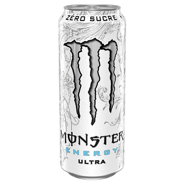 Monster Energy Ultra White Pack 12 x 50CL – Énergie Ultra Légère