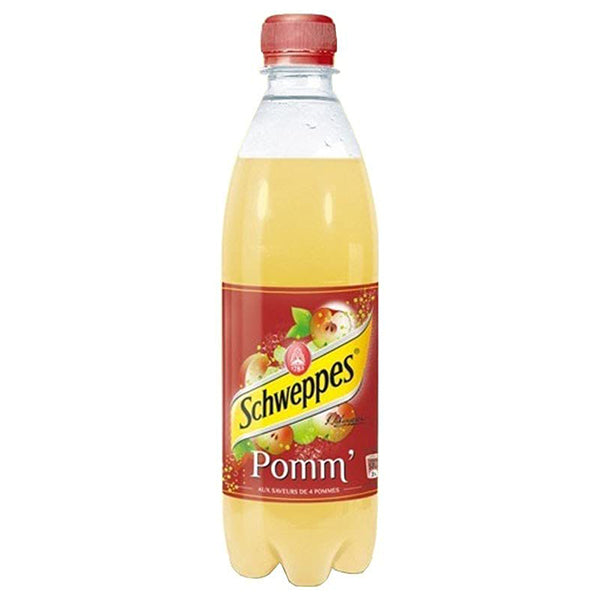 Schweppes Apple – Pack of 12 Bottles 50CL | Sparkling Apple Drink